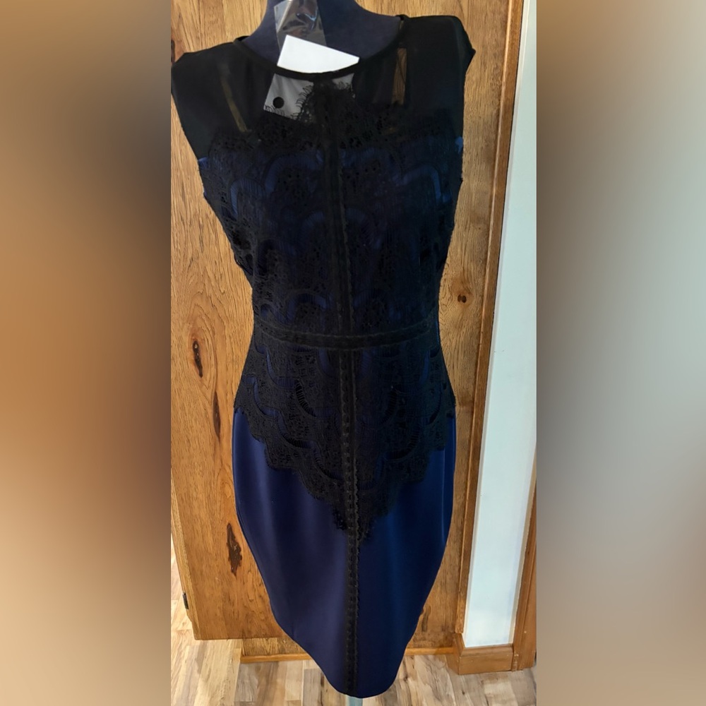 Elegant Black Lace Dress